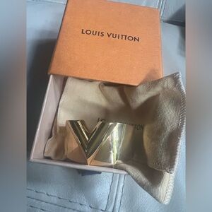 Louis Vuitton Gold Cuff Bracelet